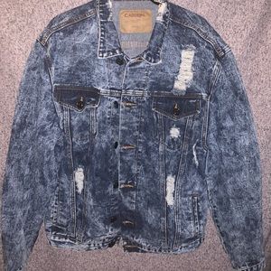 Distressed Denim Jacket
